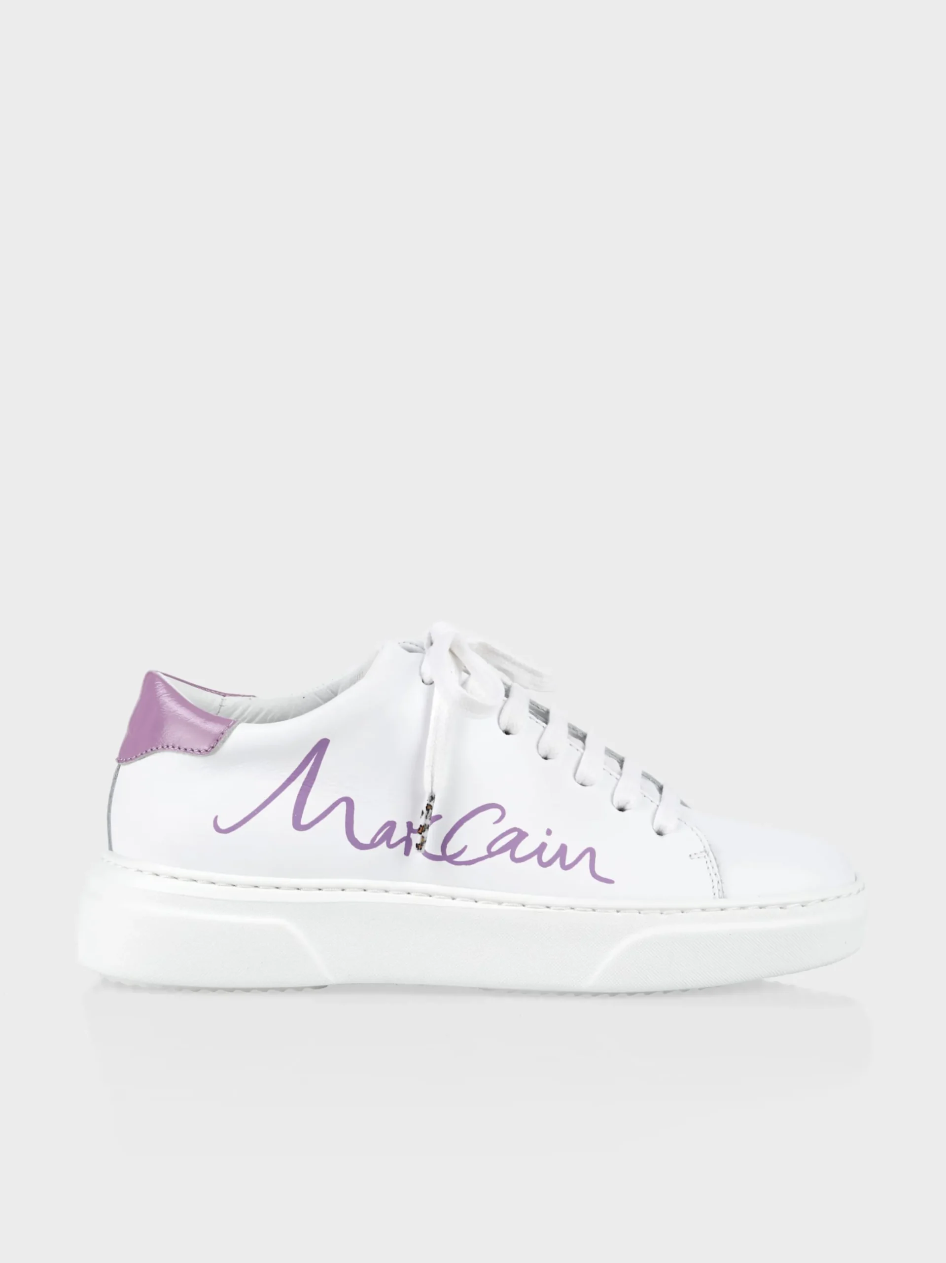 Marc Cain Schuhe-SNEAKERS MIT SCHRIFTZUG pink lavender