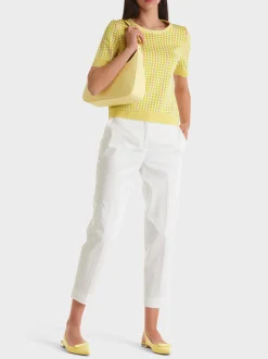 Marc Cain Hosen|Hosenanzüge-SOMMERLICHE HOSE FUSHUN off-white