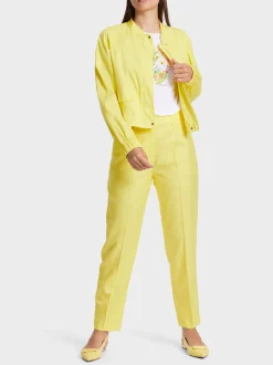 Marc Cain Jacken-SOMMERLICHE JACKE pale lemon