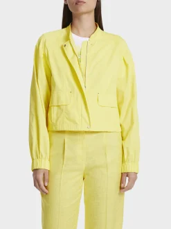 Marc Cain Jacken-SOMMERLICHE JACKE pale lemon