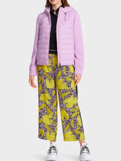 Marc Cain Jacken-SPORTIVE JACKE IN MATERIALMIX bright pink lavender
