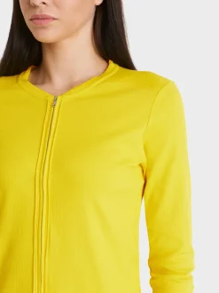 Marc Cain Jacken-SPORTIVE JACKE MIT RÜSCHENDETAIL bright sulphur