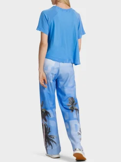 Marc Cain Blusen & Tuniken|Shirts & Tops-SPORTIVES BLUSENSHIRT bright azure