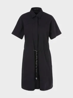 Marc Cain Kleider-SPORTIVES HEMDBLUSENKLEID midnight blue