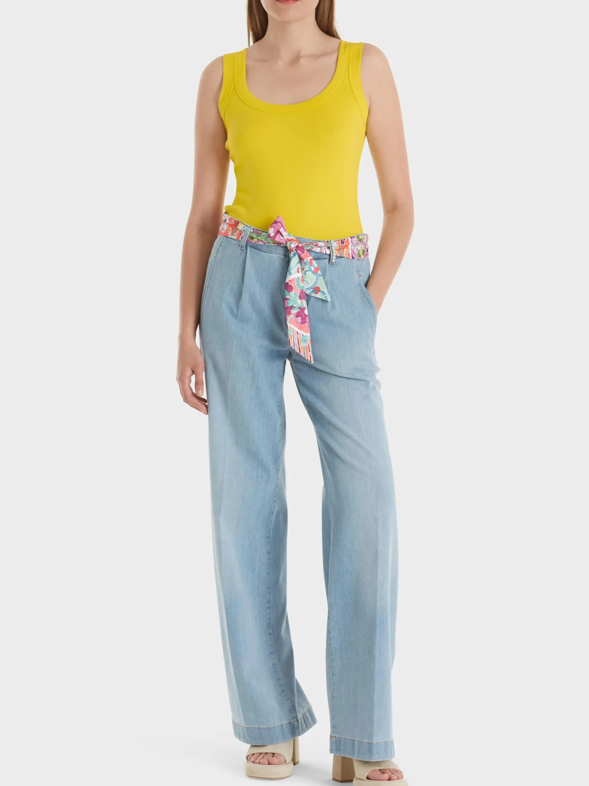 Marc Cain Shirts & Tops-SPORTIVES TOP bright sulphur