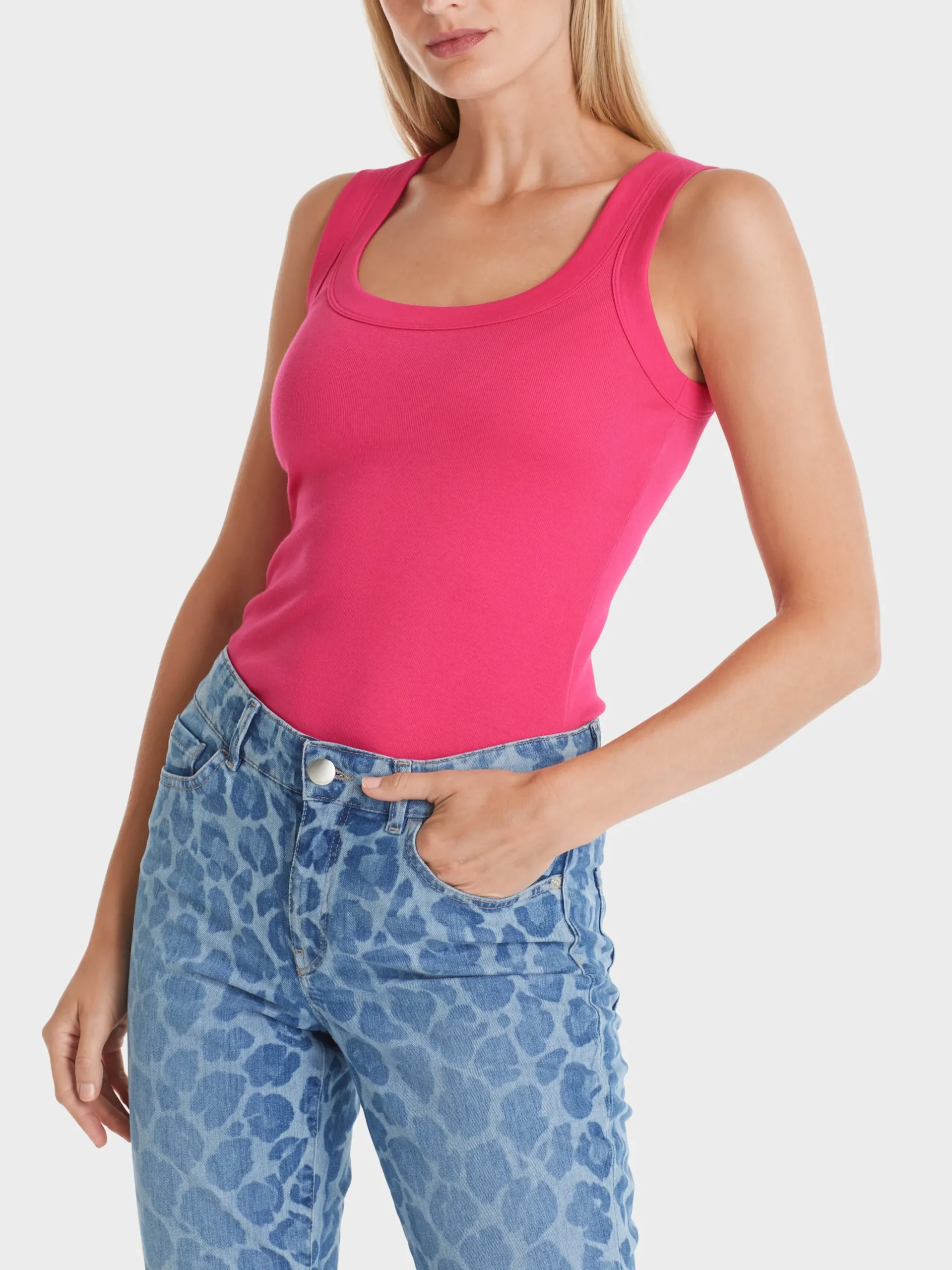 Marc Cain Shirts & Tops-SPORTIVES TOP super pink