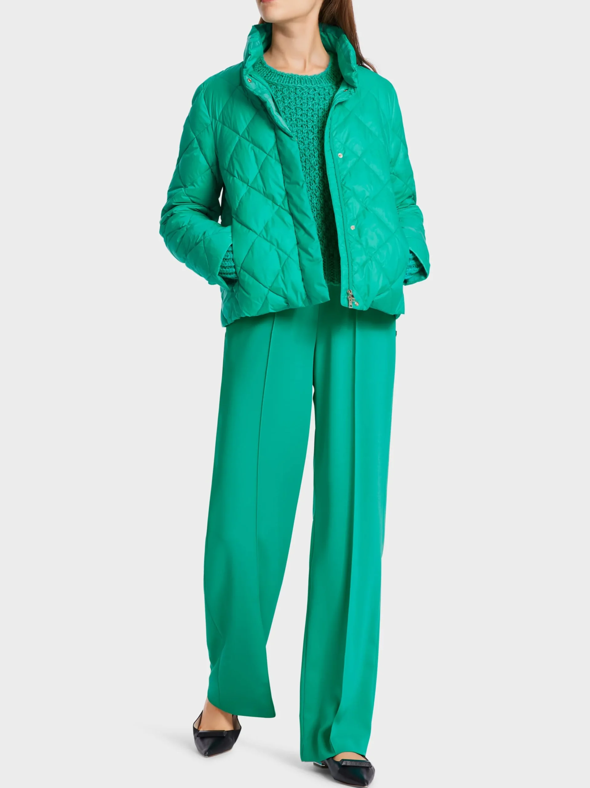 Marc Cain Mäntel & Outdoorjacken-STEPPJACKE "RETHINK TOGETHER" bright malachite