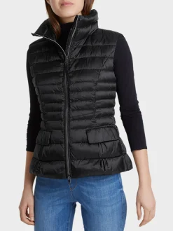 Marc Cain Jacken-STEPPWESTE MIT DAUNENFUTTER black