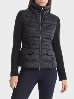 Marc Cain Jacken-STEPPWESTE MIT DAUNENFUTTER midnight blue
