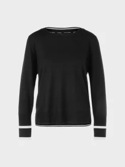 Marc Cain Pullover & Sweatshirts|Strick-SWEATER MIT KASCHMIR