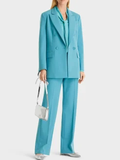 Marc Cain Blazer|Hosenanzüge-TAILLIERTER BLAZER deep tourmaline