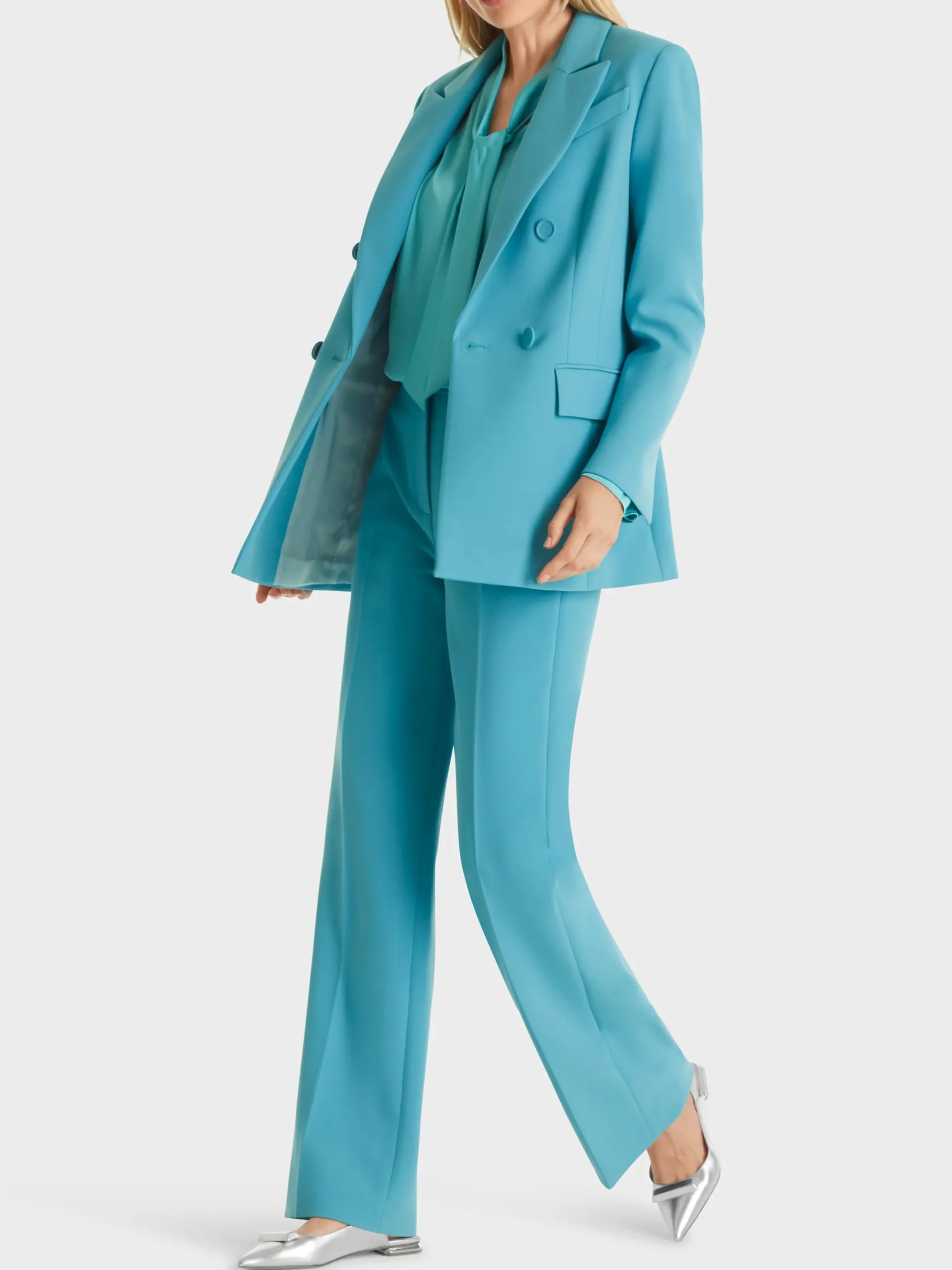 Marc Cain Blazer|Hosenanzüge-TAILLIERTER BLAZER deep tourmaline
