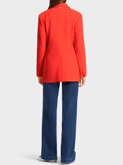 Marc Cain Blazer|Hosenanzüge-TAILLIERTER BLAZER bright tomato