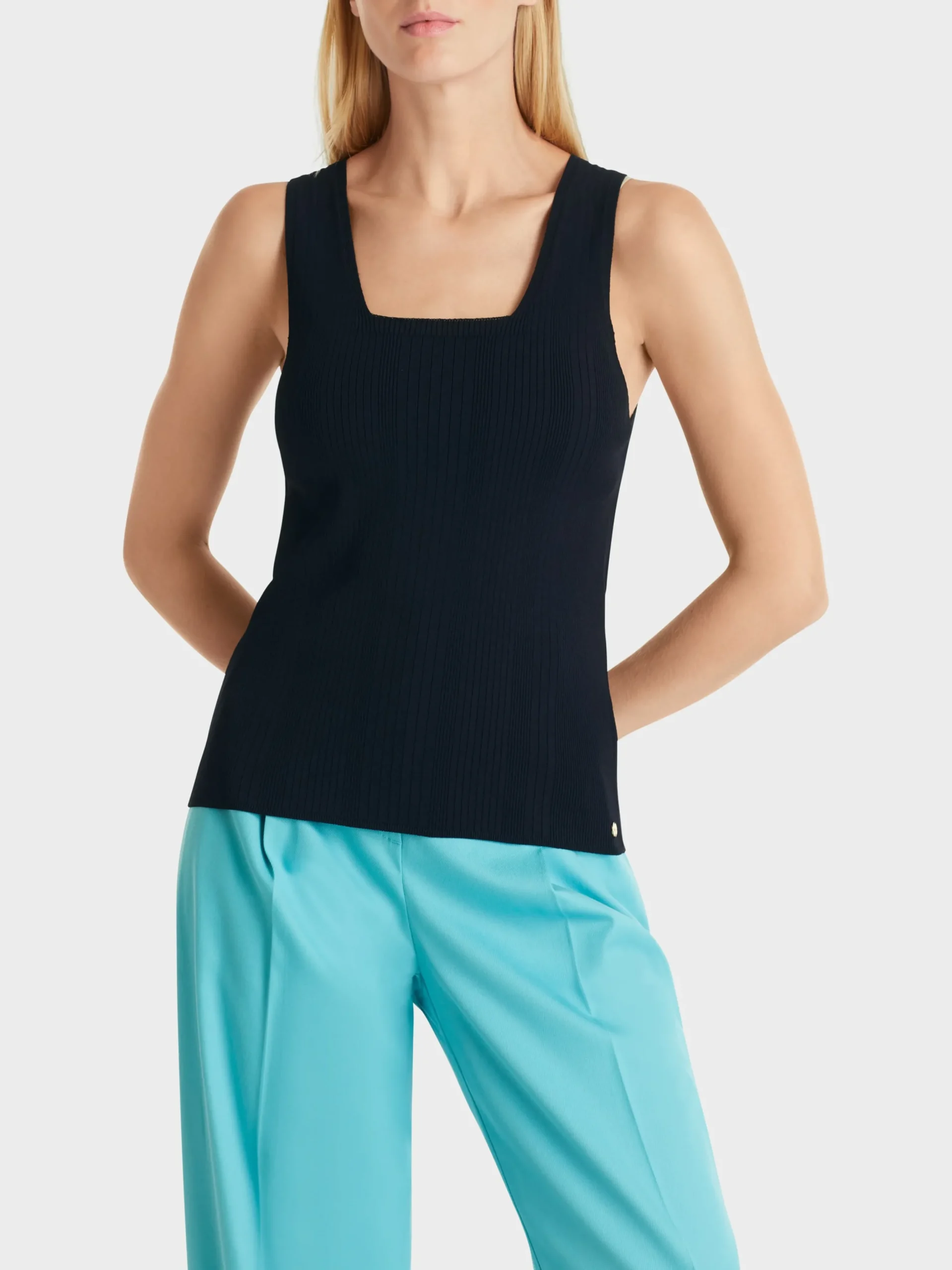 Marc Cain Shirts & Tops-TOP IN DEUTSCHLAND GESTRICKT midnight blue