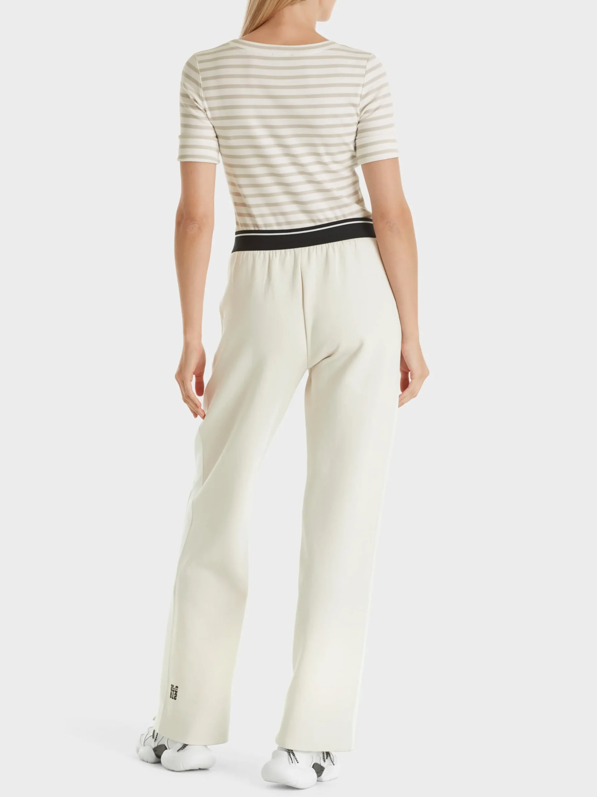 Marc Cain Shirts & Tops-T-SHIRT MIT STREIFEN smoke