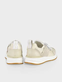 Marc Cain Schuhe-UNI SNEAKER IN MATERIALMIX smoke