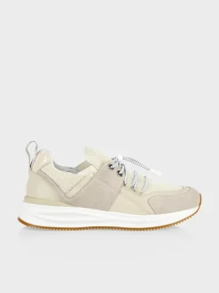 Marc Cain Schuhe-UNI SNEAKER IN MATERIALMIX smoke