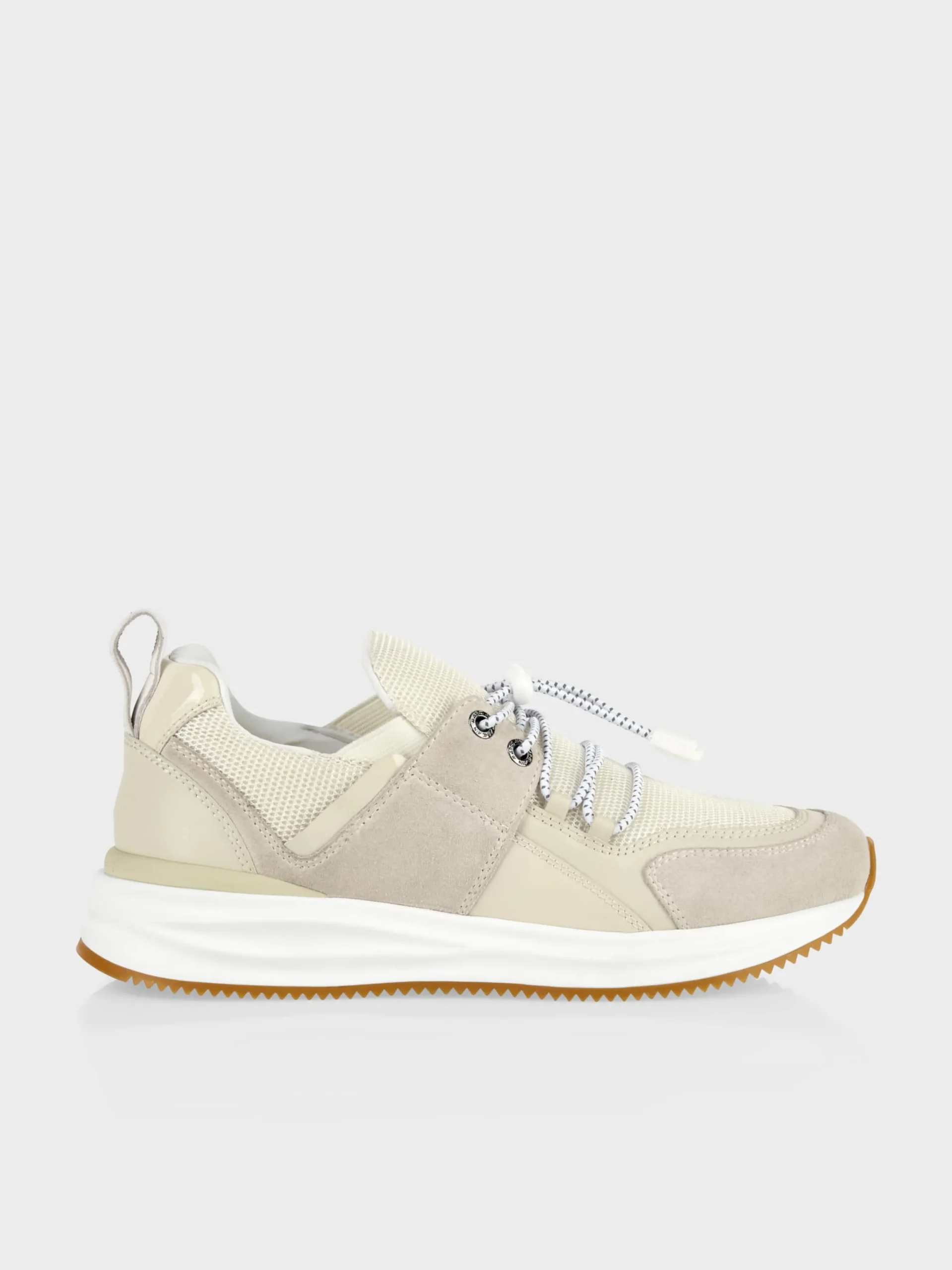 Marc Cain Schuhe-UNI SNEAKER IN MATERIALMIX smoke