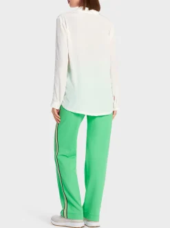 Marc Cain Blusen & Tuniken-WEICHFALLENDE HEMDBLUSE IN A-LINIE off-white