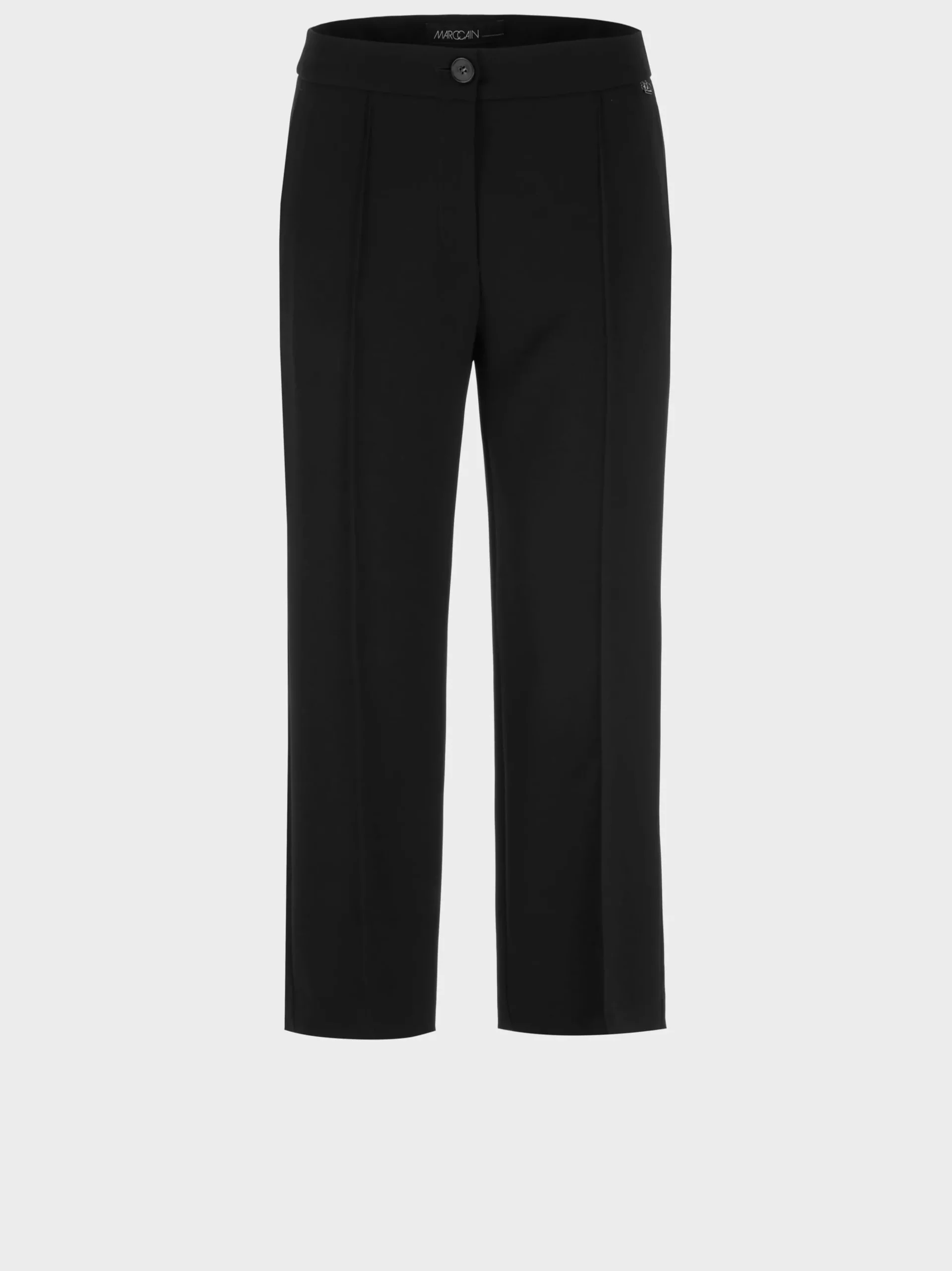 Marc Cain Hosen-WEICHFALLENDE HOSE WELLINGTON IN ¾ LÄNGE black