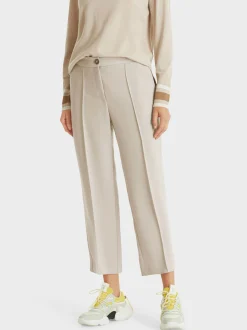Marc Cain Hosen-WEICHFALLENDE HOSE WELLINGTON IN ¾ LÄNGE warm stone