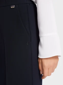 Marc Cain Hosen-WEIT UND MIT BÜGELFALTE – HOSE WASHINGTON navy