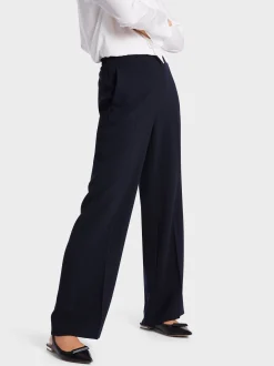 Marc Cain Hosen-WEIT UND MIT BÜGELFALTE – HOSE WASHINGTON navy