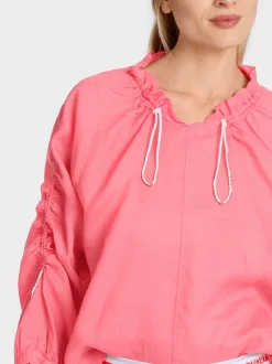 Marc Cain Blusen & Tuniken-WEITE SCHLUPFBLUSE light neon red