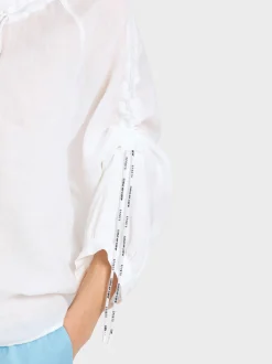 Marc Cain Blusen & Tuniken-WEITE SCHLUPFBLUSE white
