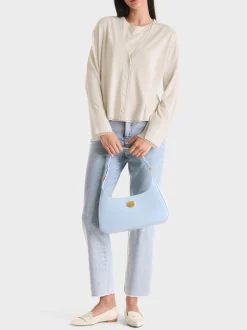 Marc Cain Jacken|Strick-WEITER CARDIGAN "RETHINK TOGETHER" smoke