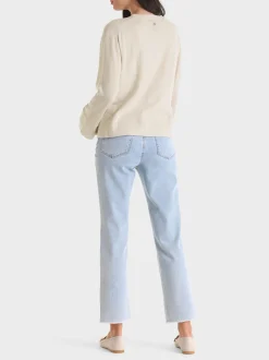 Marc Cain Jacken|Strick-WEITER CARDIGAN "RETHINK TOGETHER" smoke