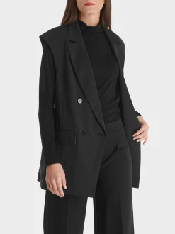 Marc Cain Jacken-WESTE MIT REVERS black