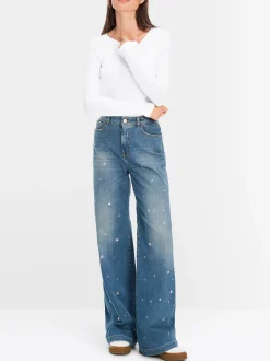 Marc Cain Shirts & Tops-ZARTES LONGSLEEVE white