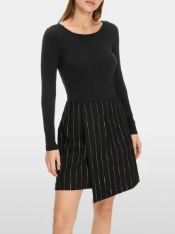 Marc Cain Shirts & Tops-ZARTES LONGSLEEVE black